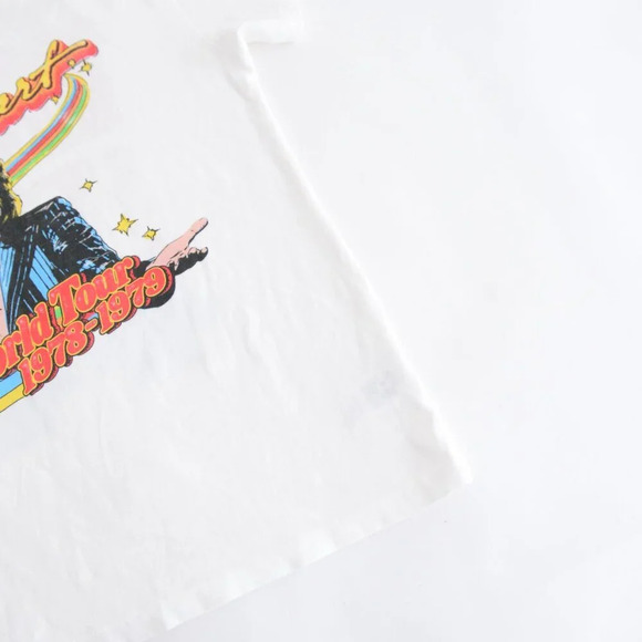 Daydreamer Rod Stewart World Tour '78 To '79 100%  Cotton Tee T-Shirt S - Picture 5 of 12